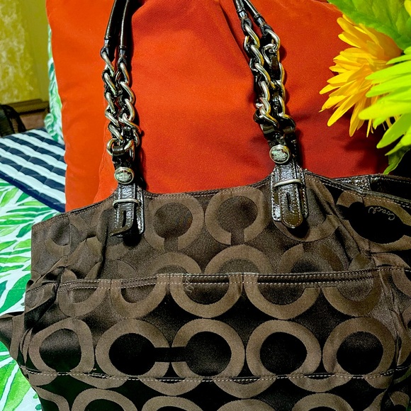 Coach Shoulder/ Tote Bag - Picture 3 of 6